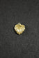 14K Gold Puffy Heart Charm