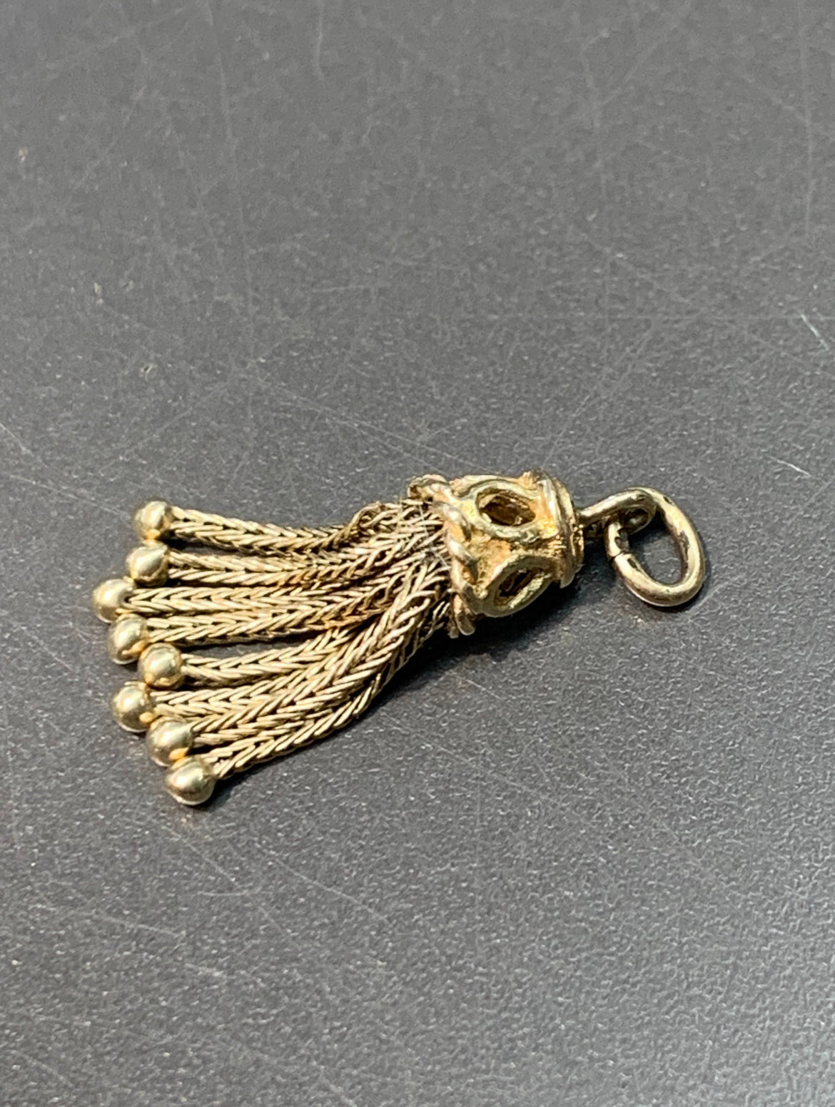 Victorian 14K Gold Tassel Charm