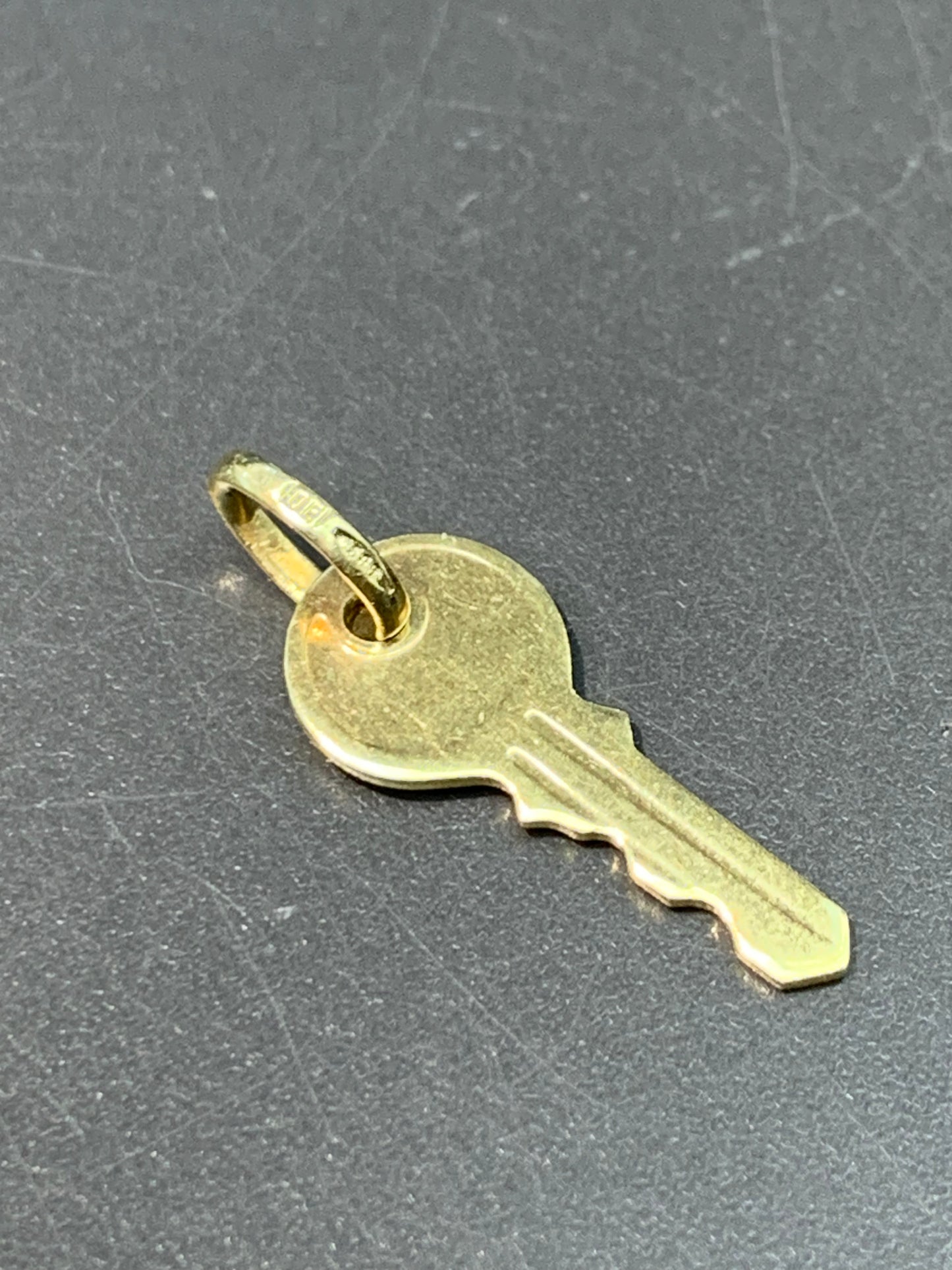 Italian 14K Gold Key Charm