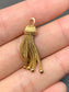 Victorian 14K Gold Tassel Pendant Charm