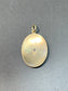 Vintage 14K Gold Star Burst Medallion Charm Pendant