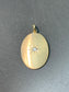 Vintage 14K Gold Star Burst Medallion Charm Pendant