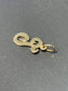 Vintage 14K Gold “J” Cursive Initial Charm